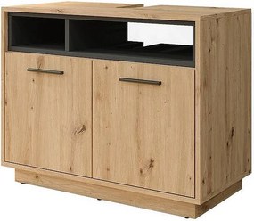 Szafka pod umywalkę artisan dąb/antracyt 80x40x64 beatrice