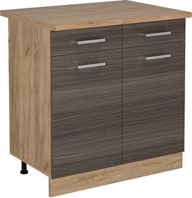 Szafka dolna do kuchni szlachetna szarość 80x60x81.6 r-line