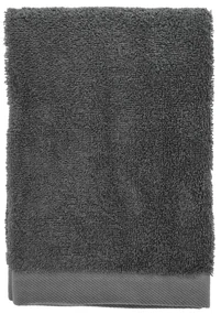 Ciemnoszary bawełniany ręcznik kąpielowy frotte 70x140 cm Comfort – Södahl