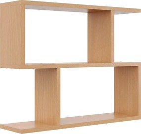 Minimalistyczna półka ścienna w kolorze buk P4-E75