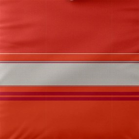 PrzytulneMieszkanie.pl PrzytulneMieszkanie.pl Pościel z bawełny renforcé TABITA czerwone Rozmiar pościeli: 2 szt 80 x 80 cm | 200 x 220 cm