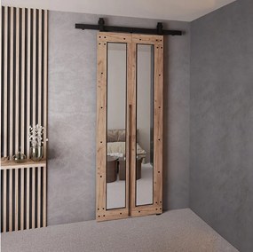 Drzwi Przesuwne QUDIO M8 Dąb Craft Złoty 60