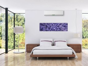 Obraz ośnieżonych drzew (170x50 cm)