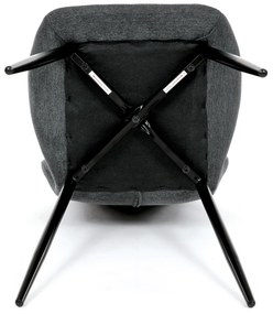 Zestaw krzeseł do jadalni CT-285 GREY2, 4 szt.