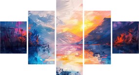 Obraz - Malarstwo krajobrazowe (125x70 cm)