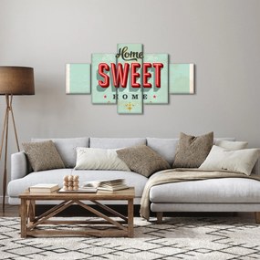Obraz - Home sweet home (125x70 cm)