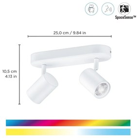 Inteligentna lampa punktowa z gwintem GU10 5 W Imageo – WiZ
