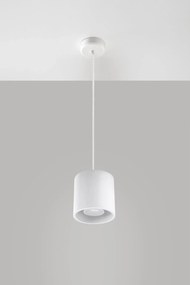 Minimalistyczna lampa wisząca E815-Orbil - biały