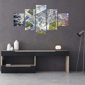 Obraz - Figura geometryczna (125x70 cm)