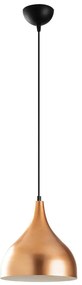Lampa wisząca w czarno-miedzianym kolorze ø 26 cm Sağlam – Opviq lights