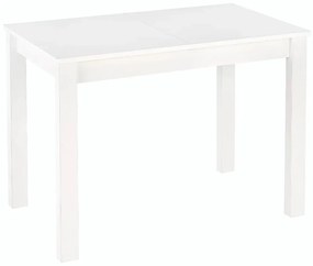 Biały rozkładany stół - Alozja