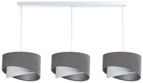 Lampa wisząca nad stół z trzema abażurami - 3X S505 A3-S81