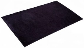 Dywan pluszowy Catwalk czarny 60 cm x 100 cm