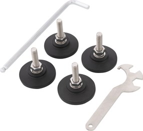 Knirps granitowa podstawa 140 kg czarna do parasola z boczną nogą