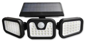 Solarny reflektor LED z czujnikiem LED/15W/3,7V 2400 mAh IP54 4500K