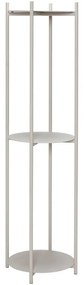 Biały metalowy regał 42x151 cm Norm – Hübsch