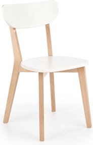Skandynawskie krzesło bez podłokietników Buggi Halmar