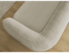 Jasnobrązowa rozkładana sofa z tkaniny szenilowej 228 cm Neyo – Bobochic Paris