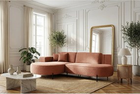 Narożnik Parma Studio Hills, do salonu, Quelle, lewy, pomarańczowy (54)