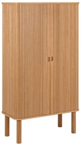 Szafka w dekorze dębu z drzwiami przesuwnymi 80x145 cm Langley – Actona