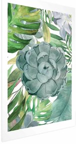 Plakat Tropikalna flora 29,7x42 cm bez ramy z marginesem ARTGEIST B