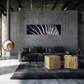 Obraz - Wyładowanie świetlne (170x50 cm)