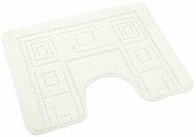 Kvalitex Dywanik toaletny Ornament kremowy, 60 x50 cm