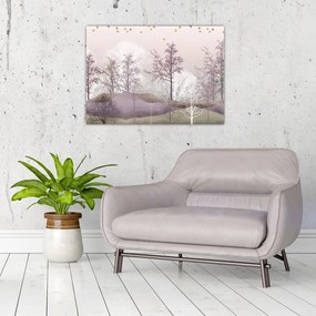 Obraz lasu (70x50 cm)