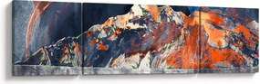 Obraz - Ilustracja domów publicznych (170x50 cm)