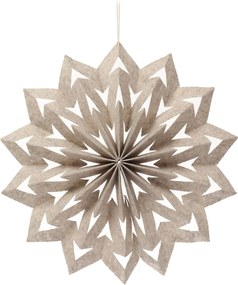 Ozdoba świąteczna Nivalis II beige 40 cm