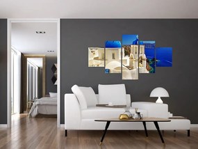 Obraz - Santorini, Grecja (125x70 cm)