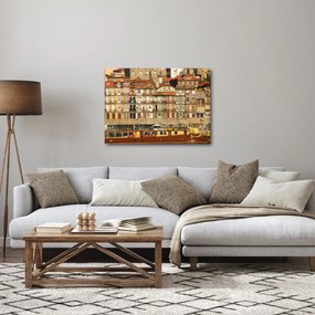 Obraz - Dzielnica Waterfront, Portugalia (70x50 cm)