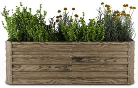 Blumfeldt Terrabox 180x90x60 cm Skrzynia na warzywa Efekt drewna