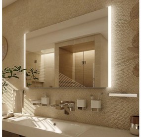 NIMCO ZP 11003 - Lustro łazienkowe z podświetleniem LED, 6500 K, 70x80 cm, IP44