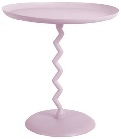 Metalowy okrągły stolik ø 40 cm Zig Zag – Leitmotiv