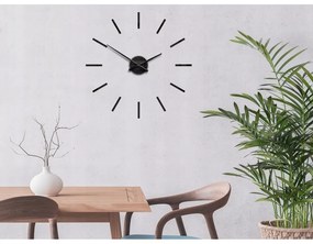 Zegar ścienny naklejany duży nowoczesny akrylowy na ścianę do kuchni salonu