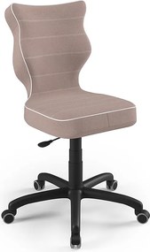 Młodzieżowe krzesło do biurka Petit Black rozmiar 6 (159-188 cm)