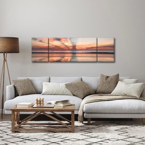 Obraz promieni słonecznych nad plażą Dayton (170x50 cm)
