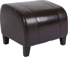 Taboret Aversa,  brązowy