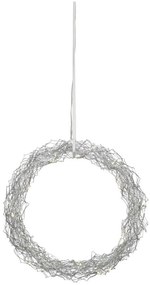 Markslöjd 703442 - LED dekoracja świąteczna JULLE 30xLED/0,03W/3xAA srebrna