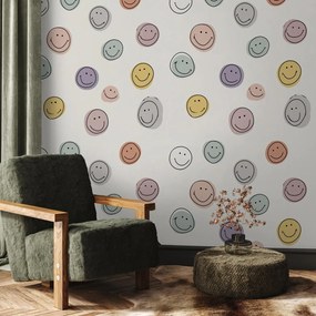 Fototapeta - Emotikonki (196x136 cm)