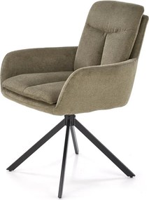 Fotel do jadalni z funkcją obracania K536 Halmar