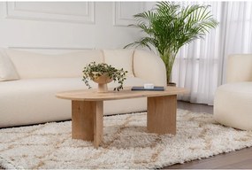 Stolik w dekorze dębu w naturalnym kolorze 60x119 cm Sable – Kalune Design