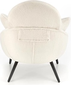 Fotel Merry z tkaniny imitującej futro