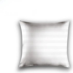 Poszewka na poduszkę z mikrofibry JASMINE 45x45 cm, biała