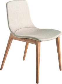 Krzesło z beżowej tkaniny 4049 ANGEL CERDA