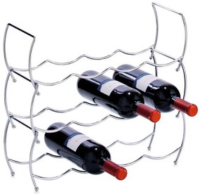 Metalowy stojak na wino - 3 sztuki w komplecie, ZELLER
