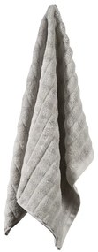 Jasnoszary bawełniany ręcznik frotte 50x70 cm Inu – Zone