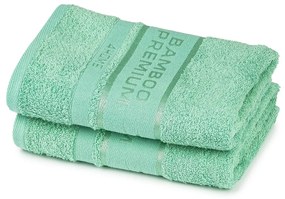 4Home Bamboo Premium ręcznik mentol, 50 x 100 cm, 2 szt.