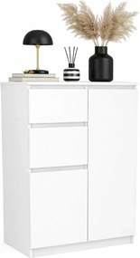 Elegancka Biała Komoda N6-Z81